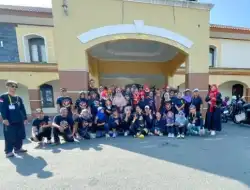 Kebersamaan Ormas Squad Nusantara dalam memeriahkan HUT RI ke 80